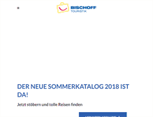 Tablet Screenshot of bischoff-touristik.de